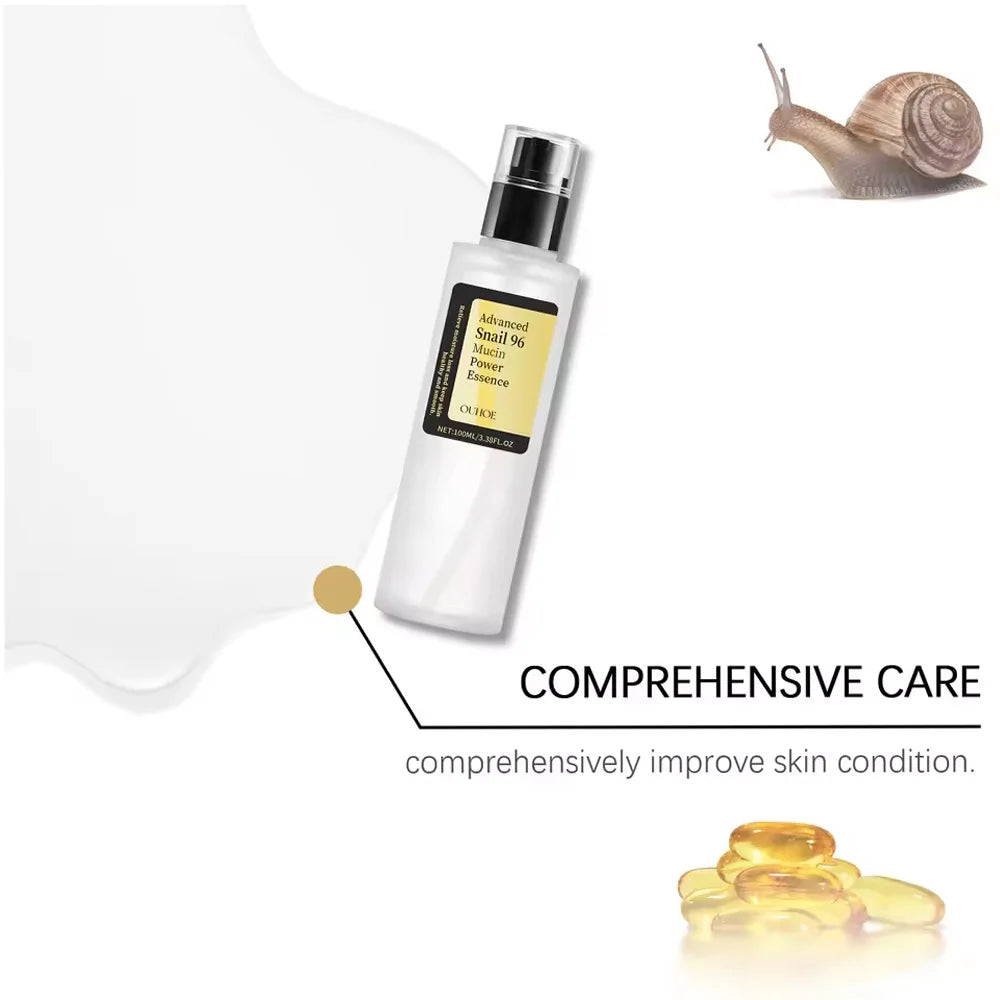 Advanced Snail 92/96 Mucin Power Essence/Cleanser/Cream Moisturizing Smoothing Nourishing High-end Hydrate Facial Skin Care