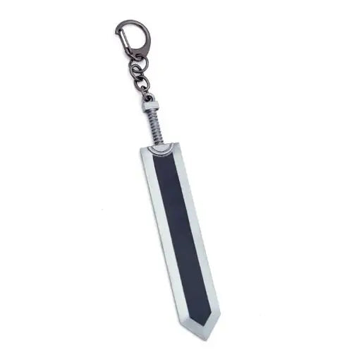 Berserk Anime Keychain Guts Sword Jewelry Set Key Chain Keyrings Keychains for Men Women Accessories Key Ring
