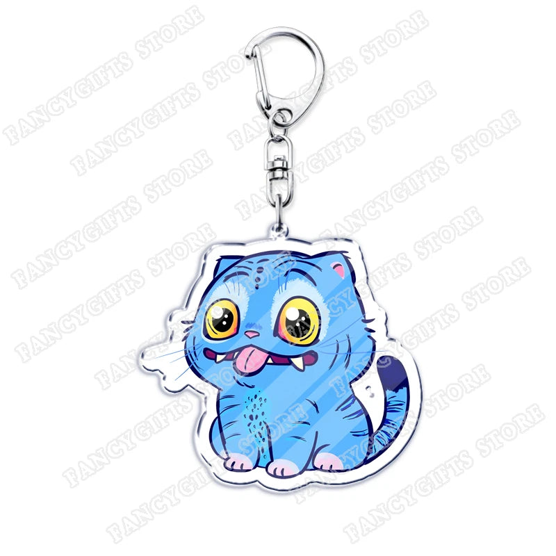 Popular Kpop Demon Hunters Huntrix Saja Boys Keychains for Accessories Jewelry Rumi Zoey Jinu Derpy Tiger Keyrings Fans Gifts