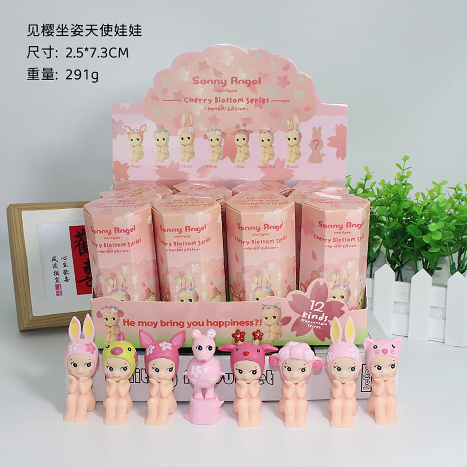 2025 Hot Sell Sonnes Angels Cherry Blossom Series Anime Figures Ornaments Dolls Fans Children Gift Random