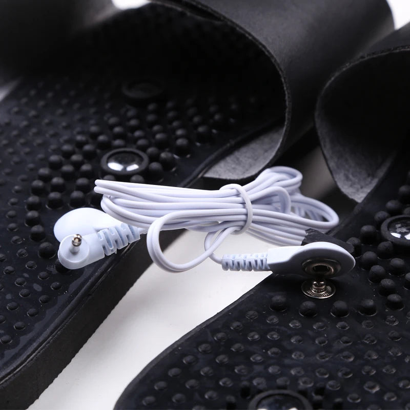 Electric Tens Therapy Massager Slippers For Shoes Body Relaxing Foot Massager for Electric Muscle Stimulator Relief Massager