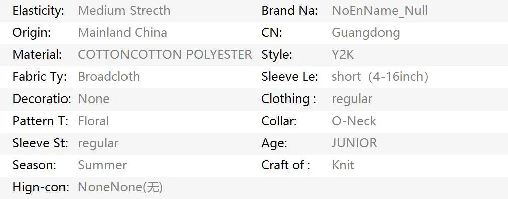 Y2Kサブカルチャーヴィンテージベーシックフローラルプリント半袖OネックスリムフィットカジュアルサマーストリートウェアTシャツベーシックレディース服