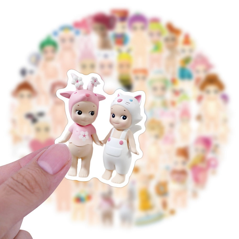 60/110PCS Anime Angle Stickers for Luggage Laptop Skateboard Gift Journal Waterproof Sticker Wholesale
