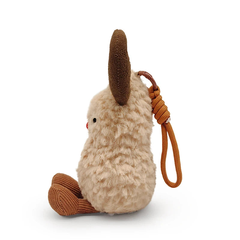 Funny Small Peanut Doll Living Room Decoration Pendant Household Items Room Decoration Pendant Cute Toy Plush Toy Girl Gift