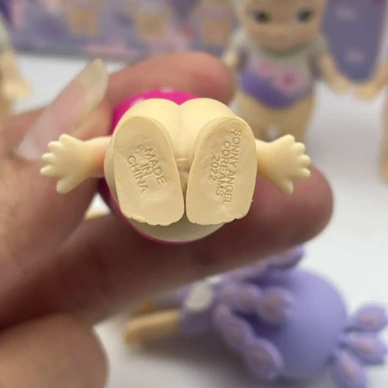 New Sonny Angel Blind Box Mini Figure Cherry Blossom Series Night Version Rabbit Surprise Tideplay Fans Toy Cure Doll Lucky Gift
