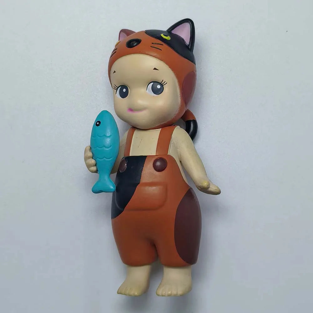 Sonny Angel Blind Box Cat Life Serise Mini Cat Action Figures Toys High Quality Ornaments Dolls Fans Children Christmas Gift
