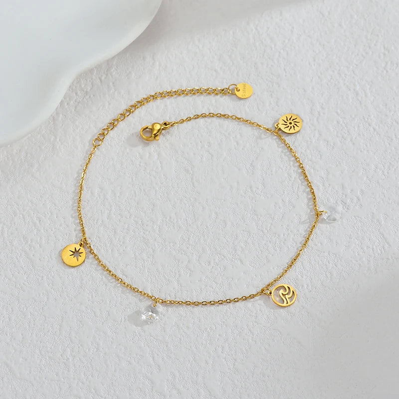 Fashion High Quality Shell Pearl Bracelet Stainless Steel Gold Color For Women Bangle Girl Jewelry Gift