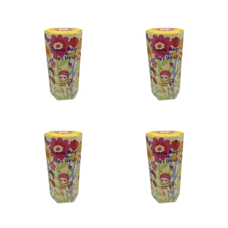6PCS Sonny Angel Blind Box Mini Figure Bug’S World Limited Series Anime Figures Cute Dolls for Children Christmas Birthday Gift