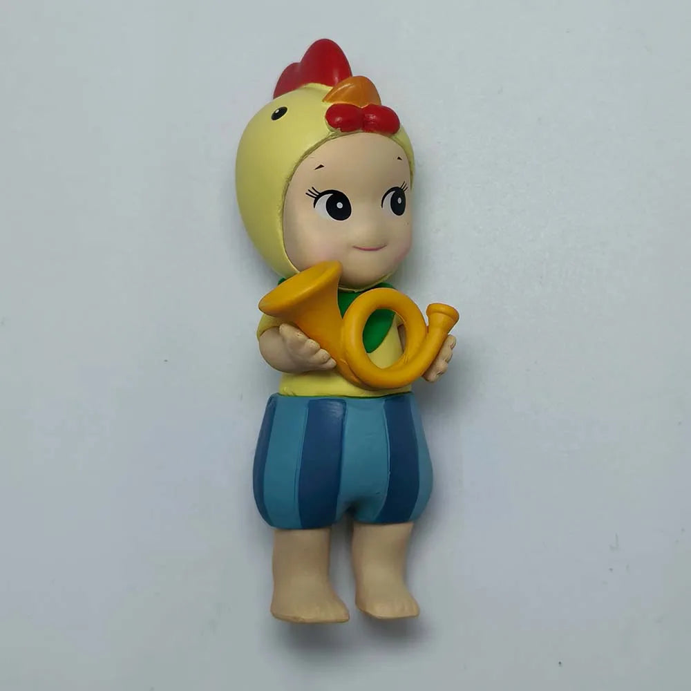 2025 Sonny Angel Blind Box Town Musicians Series Mini Anime Figures Ornaments Dolls Fans Christmas Birthday Gift