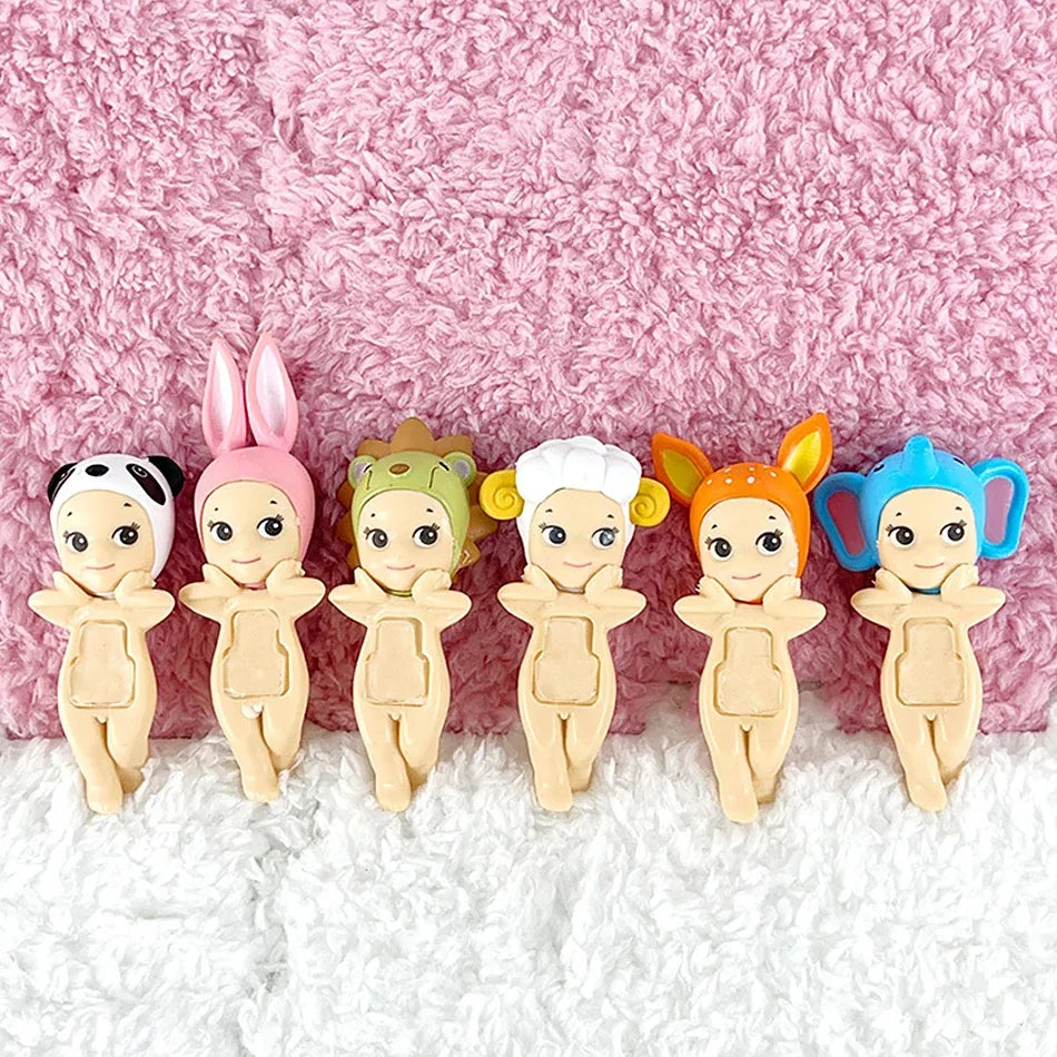 Sonny Angel Blind Box 20th Anniversary Hippers Back Dreaming Fruit Vegetable Series Figure Doll Keychain Christmas Gift