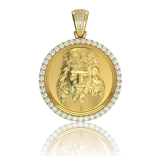 ヴィンテージ 宗教的 イエス 十字架 ネックレス メンズ ファッション ヒップホップ アイスアウト ジルコニア 十字架 ペンダントネックレス ジュエリー ギフト メンズ