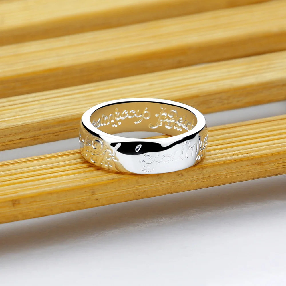 925スターリングシルバーパンクゴシッククロスリングジルコン付きヴィンテージファッションジュエリーメンズ＆レディーストレンディな誕生日プレゼント