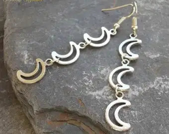 逆十字イヤリング、逆さイヤリング / 悪魔の十字架とゴシックイヤリング