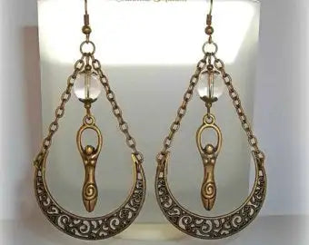 逆十字イヤリング、逆さイヤリング / 悪魔の十字架とゴシックイヤリング