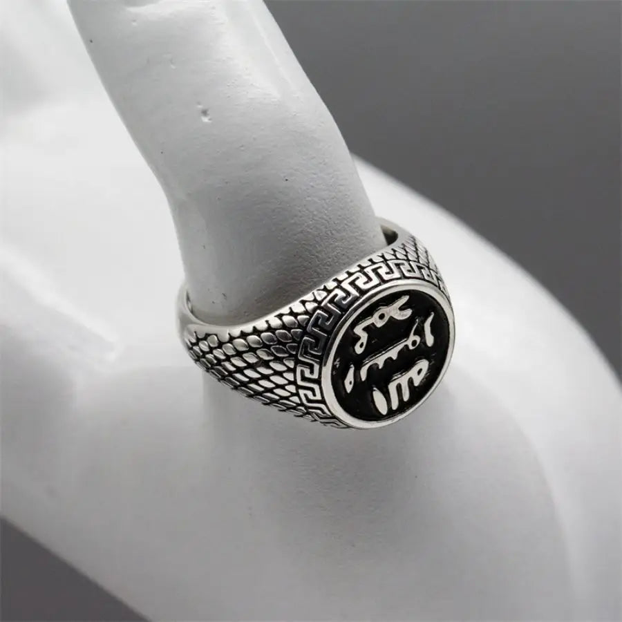 卸売925シルバーハンドリング925スターリングシルバーメンズヴィンテージハンドメイドファッションムスリムリング男性用