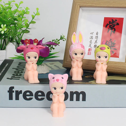2025 Hot Sell Sonnes Angels Cherry Blossom Series Anime Figures Ornaments Dolls Fans Children Gift Random