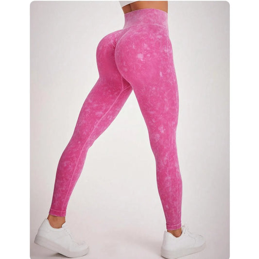 Women Push Up Yoga Leggings Gym Fitness Workout Pants Hight Waist Sports Training Tights Sexy Seamless Sports Leggings