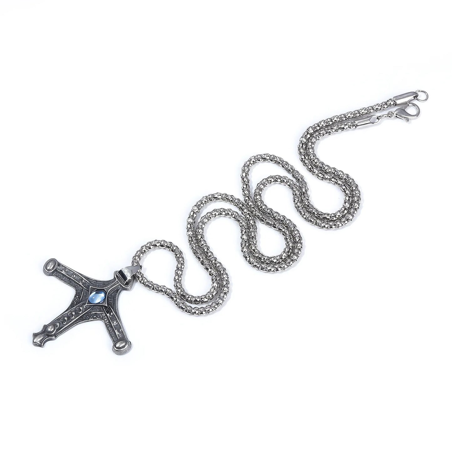 ゲーム Bloodborne ジュエリーネックレス ヴィンテージ クロスネックレス ペンダント 男性用 お守りネックレス メンズカラー 卸売