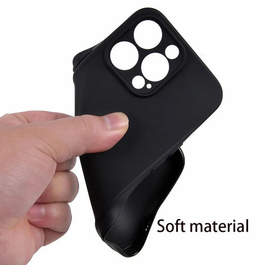 サイバーシジル クロスライン スマホケース iPhone 16,15,14,13,12,11,Pro,X,XS,Max,XR,Plus,Mini ソフトブラックカバー