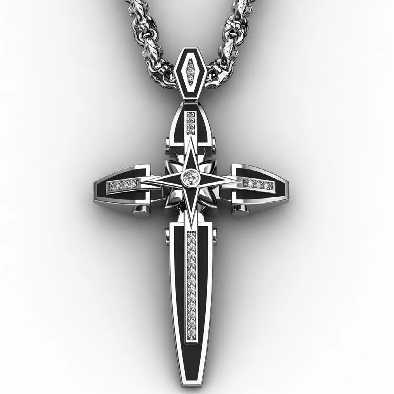 絶妙なファッションインカムクロスメンズ＆レディースネックレスペンダント信仰クロスペンダントアクセサリー母の日のための絶妙なギフト