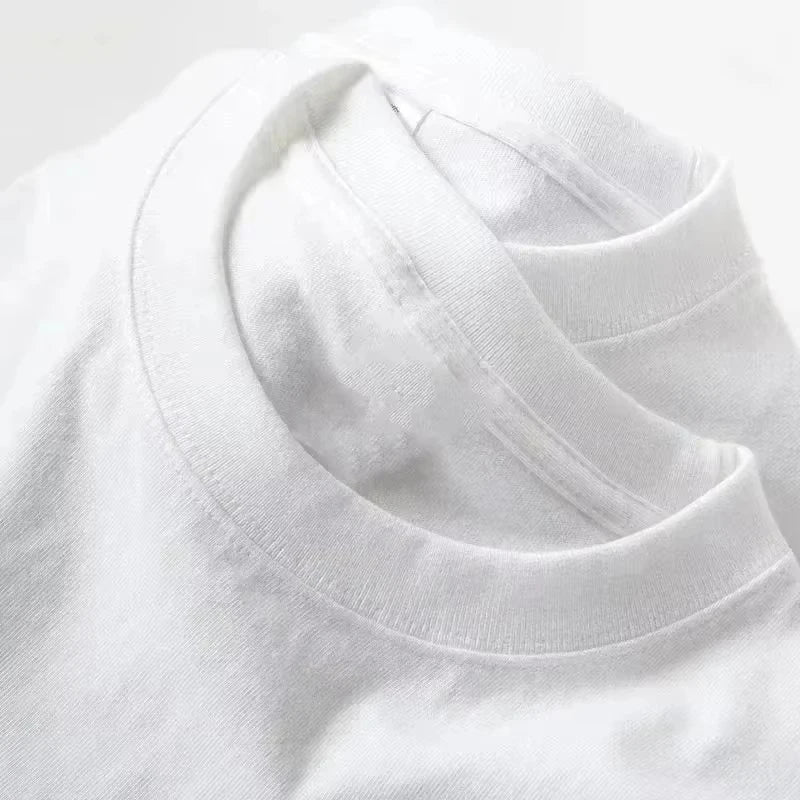 日本のライトサブカルチャー ハンター×ハンター スモールドロップ ムラサキプリント コットン 半袖Tシャツ メンズ レディース トップス ティーシャツ イン