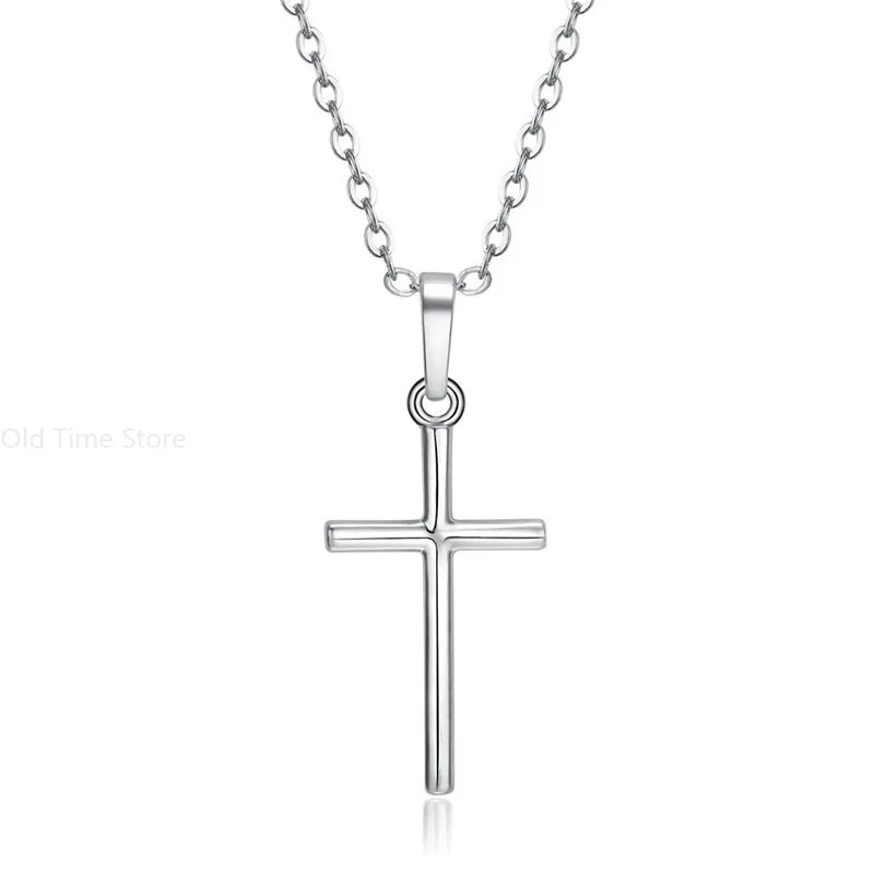 女性へのギフトクロスネックレス - ゴールドメッキクロスネックレス レイヤードスモールサイドネックレス レディースファッションジュエリー