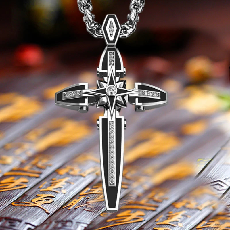 絶妙なファッションインカムクロスメンズ＆レディースネックレスペンダント信仰クロスペンダントアクセサリー母の日のための絶妙なギフト