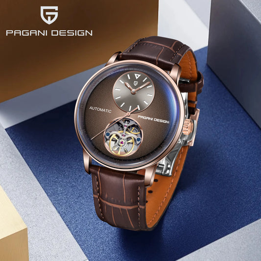 2025 New PAGANI DESIGN Men's Luminous Watch Luxury Tourbillon Mechanical Watches Automatic Sport Shock Resistant Wristwatch Gift