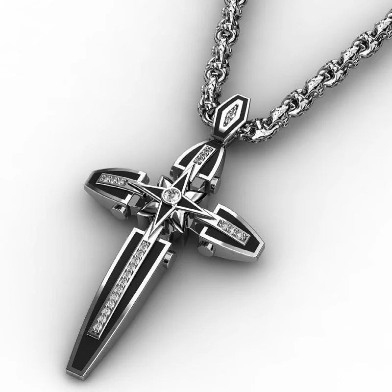 絶妙なファッションインカムクロスメンズ＆レディースネックレスペンダント信仰クロスペンダントアクセサリー母の日のための絶妙なギフト