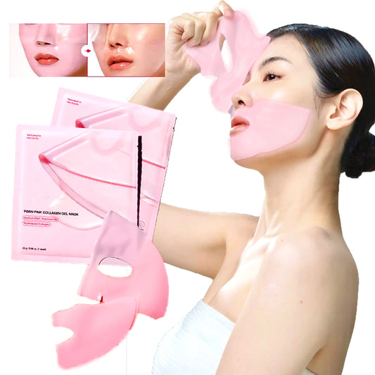 2025 Korean Salmon DNA PDRN Pink Collagen Jelly Gel Overnight Mask Moisturizing.