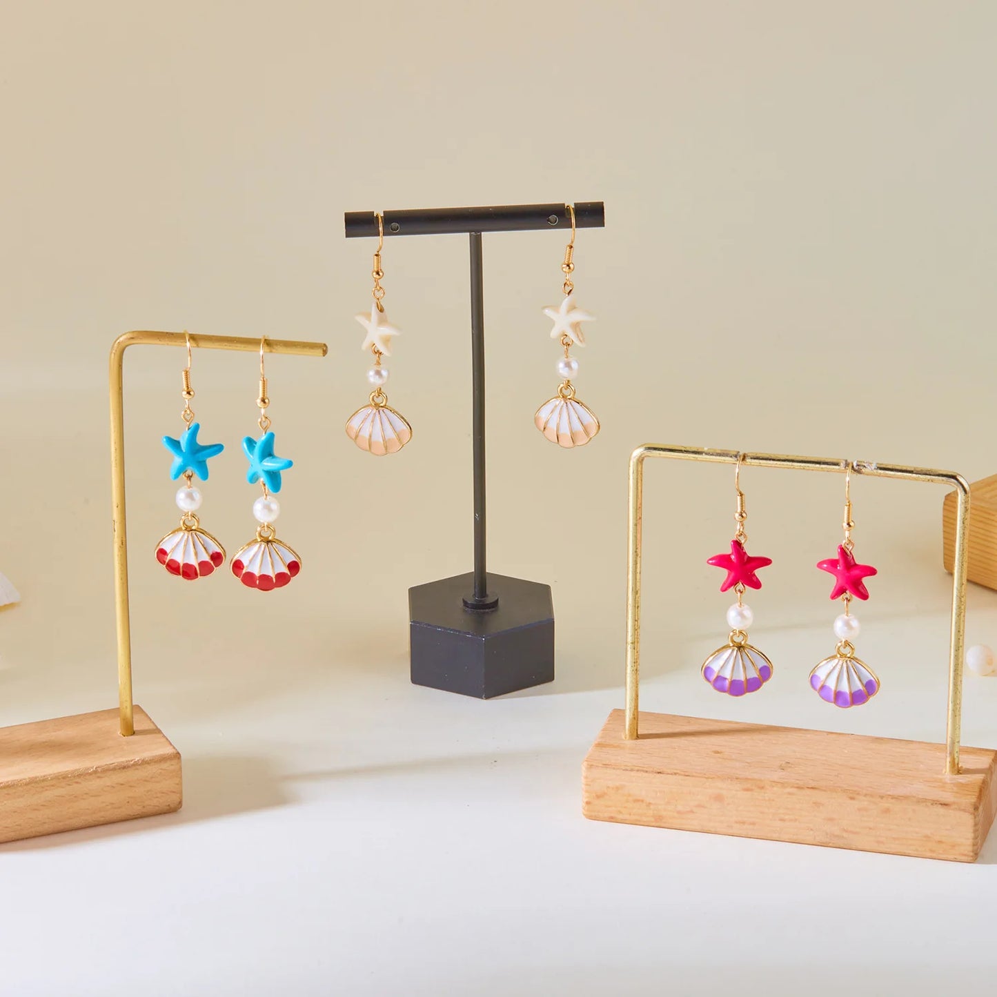 New Gothic Stereo Conch Personality Ancient Silver Stud Earrings for Men Women Hallowmas Punk Jewelry Vacation Accessory Gift