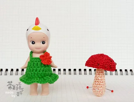Sonny Angel Hippers Doll Christmas Cute Plush Toy Clothes Customized Summer Series Home Decoration Healing Series Birthday Gift