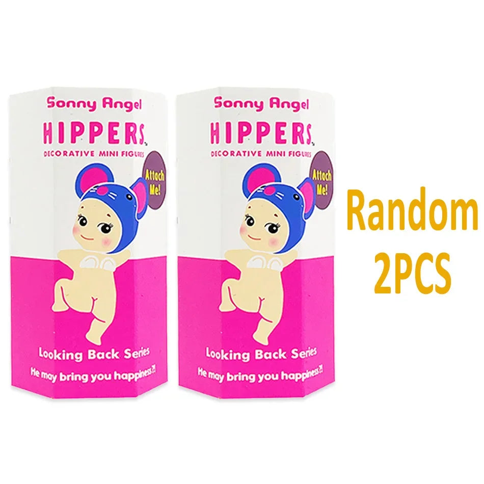 Sonny Angel Blind Box 20th Anniversary Hippers Back Dreaming Fruit Vegetable Series Figure Doll Keychain Christmas Gift