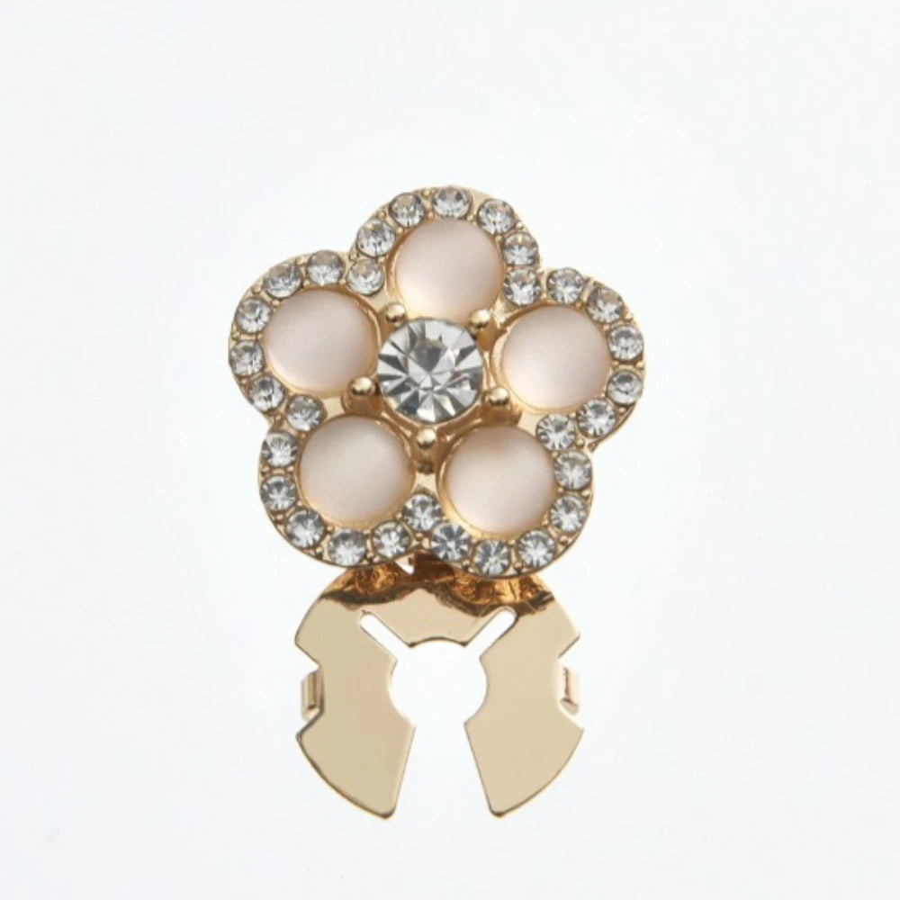 1PCSCross Border Floral Shirt Cufflinks Handmade Collar Decorative Button Set Versatile Daily Elevate Style High End Accessory