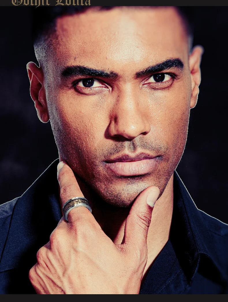 925シルバー 北欧バイキングルーンシルバーリング シルバー溶接銅製ファッションテールリングインデックスリングジュエリー