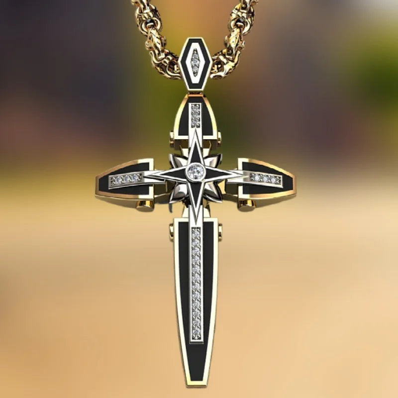 絶妙なファッションインカムクロスメンズ＆レディースネックレスペンダント信仰クロスペンダントアクセサリー母の日のための絶妙なギフト