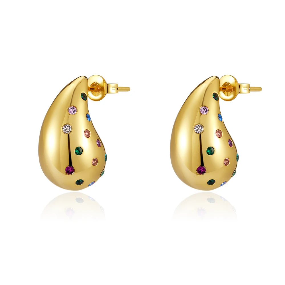 新作925シルバーのクロス、スタームーン、エレファントイヤリングは、ヨーロッパの女性にぴったりの絶妙な高品質ジュエリーギフトです。