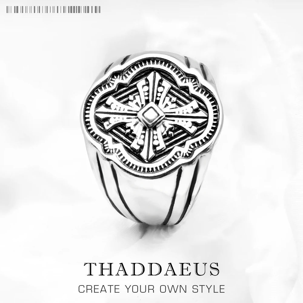 クラシッククロスリング ファインジュエリー レディース メンズ 2023年夏 新作 パーソナルラッキーギフト 925スターリングシルバー