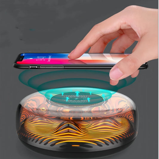 15W High Quality 2-in-1 Fast Wireless Charger Touch Control LED Bedside Lamp Desk Light for iPhone Huawei Samsung Xiaomi