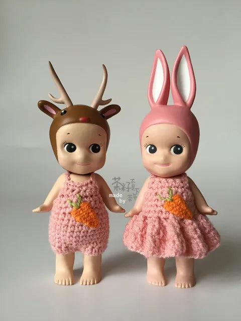 Sonny Angel Hippers Doll Christmas Cute Plush Toy Clothes Customized Summer Series Home Decoration Healing Series Birthday Gift