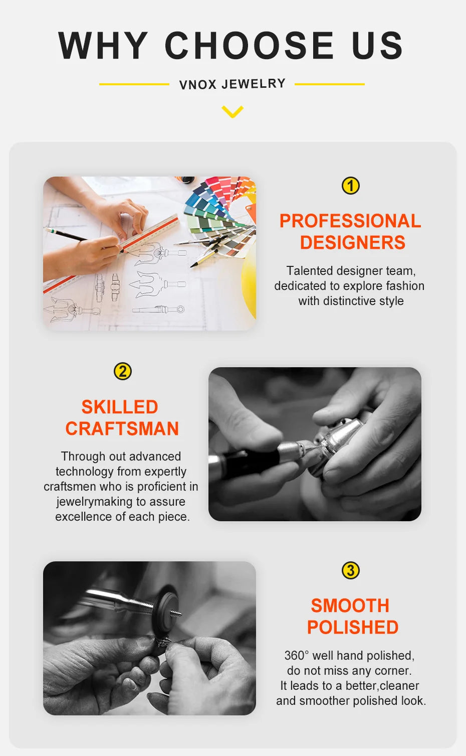 Vnox クロスペンダントフープイヤリング メンズ ボーイズ 27.6mm シルバーカラー 銅ジルコン パンクジュエリー ゴシックスタイル 誕生日パーティーギフト