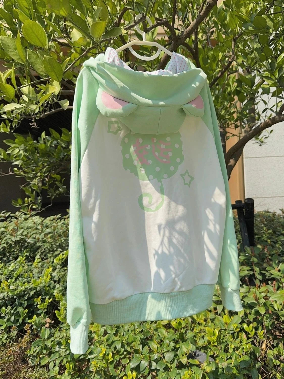 アメリカンヴィンテージ 日本製ジャケット フード付き レディース 2025年秋冬 コットンコート アウターデザイン サブカルチャー ゴシック スウェットシャツ 原宿