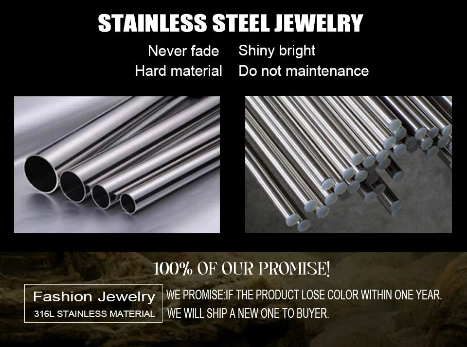 Vintage Classic Cross Pendant Necklace For Men Women Stainless Steel Hip Hop Knights Templar Iron Biker Jewelry Gifts Wholesale