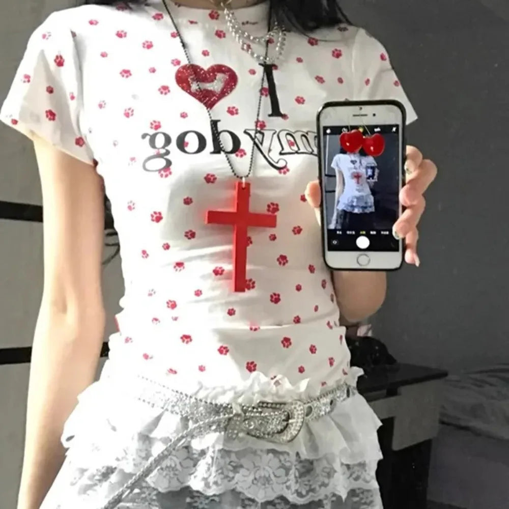 ファッションパンクゴシックウッドクロスペンダントネックレスレディースメンズハロウィンヴィンテージブラックヒップホップY2Kアクセサリーパーティージュエリーギフト