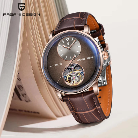 2025 New PAGANI DESIGN Men's Luminous Watch Luxury Tourbillon Mechanical Watches Automatic Sport Shock Resistant Wristwatch Gift