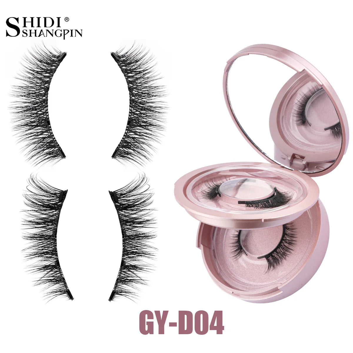 2/1ペア再利用可能な磁気まつげナチュラルカーラーまつげエクステピンセットセット使いやすい接着剤フリーつけまつげ3Dミンクまつげ