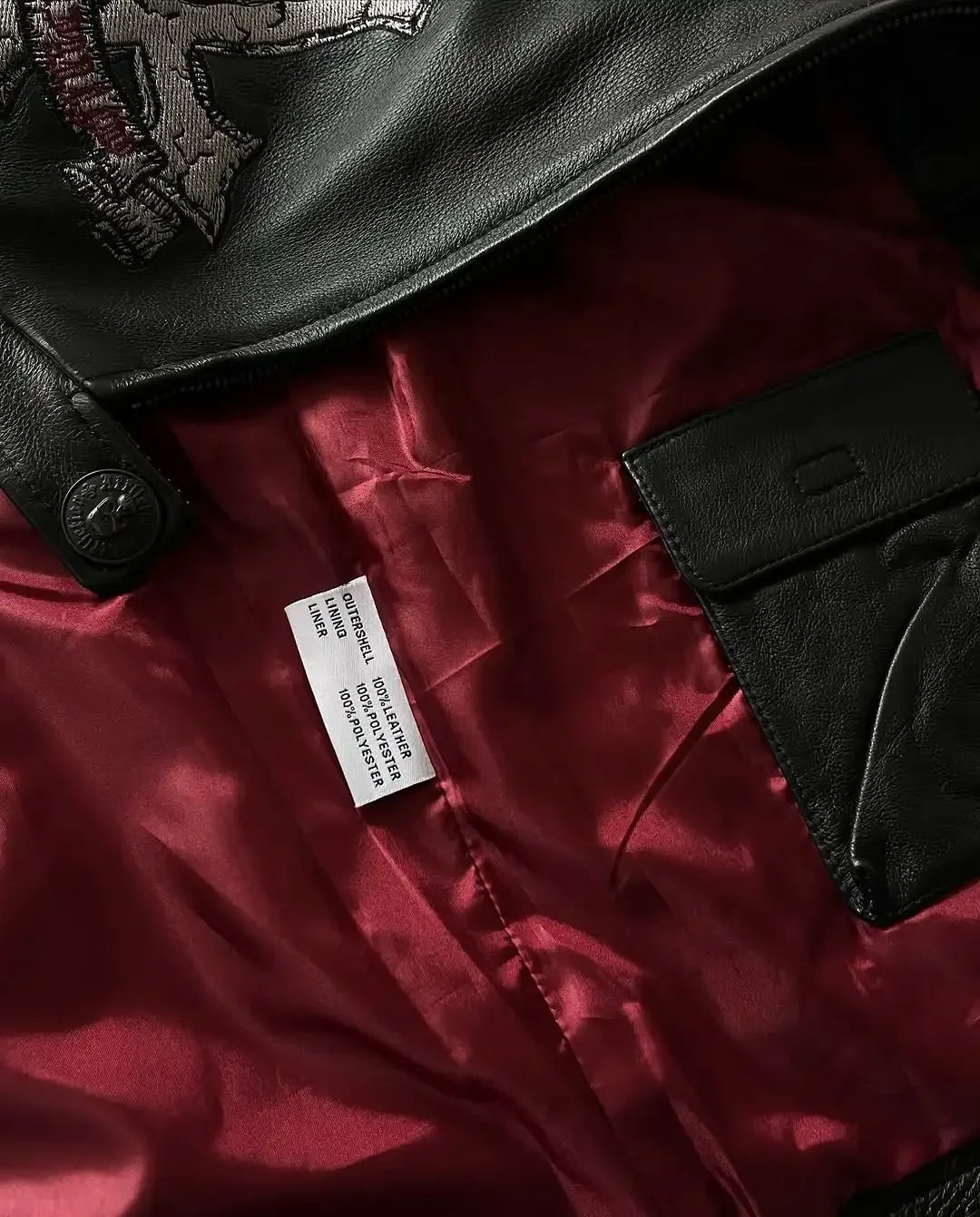 Y2K 新作 アフリクション ジャケット ストリート ヒップホップ スカル 刺繍 コート メンズ ヴィンテージ 原宿 ゴシック パンク ルーズ PUレザー ジッパー ジャケット