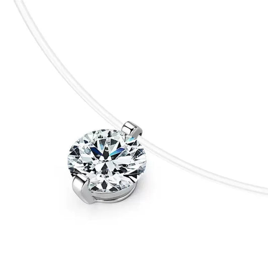 XL347 Lefei Fashion Luxury Trendy Classic Moissanite Simple Mermaid Tears Necklace For Charm Women 925 Silver Party Jewelry Gift