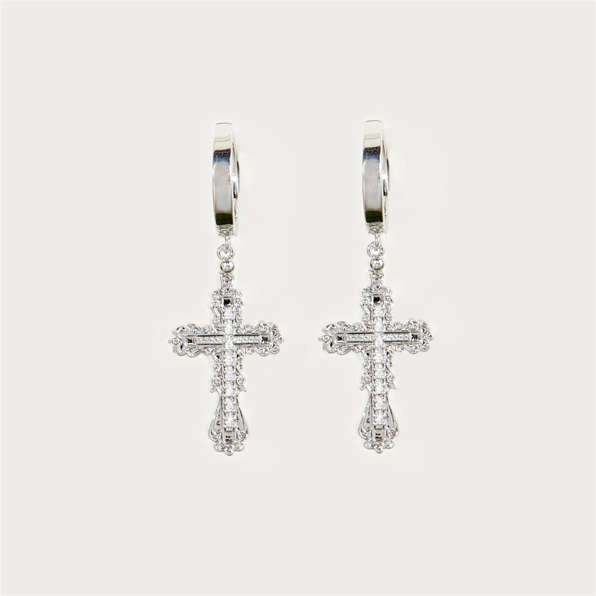 クロスネックレスセット、レディースシェルパール、パーソナライズされたミニマリストネックレス、パンクスタイルのクロス、金メッキの色保存