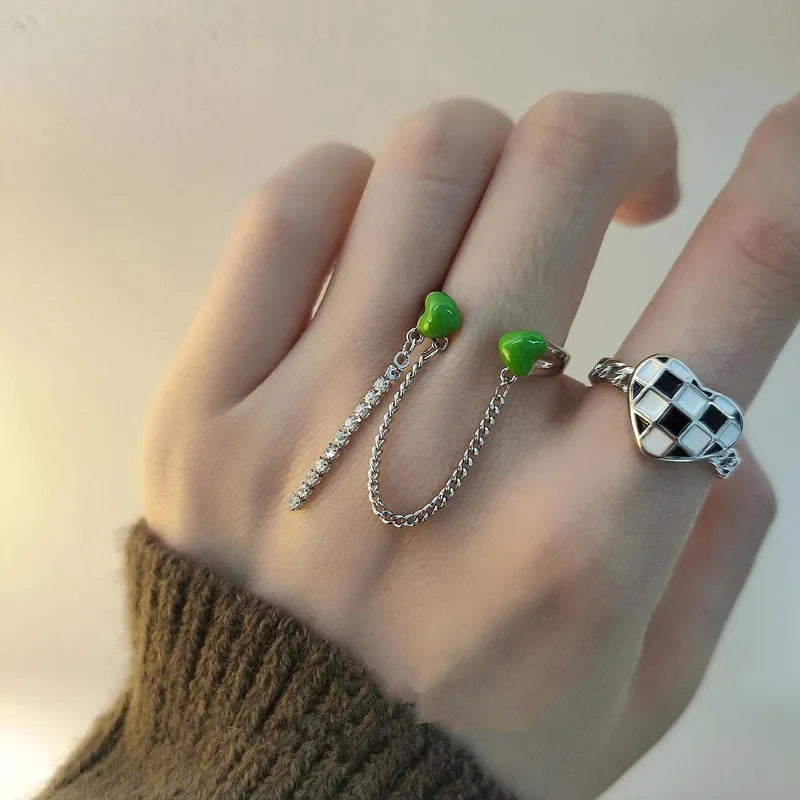 ヴィンテージ シルバーメッキ クロスリングセット レディース ゴシック パンク スチームパンク バタフライリングセット パーティー ファッション ジュエラー